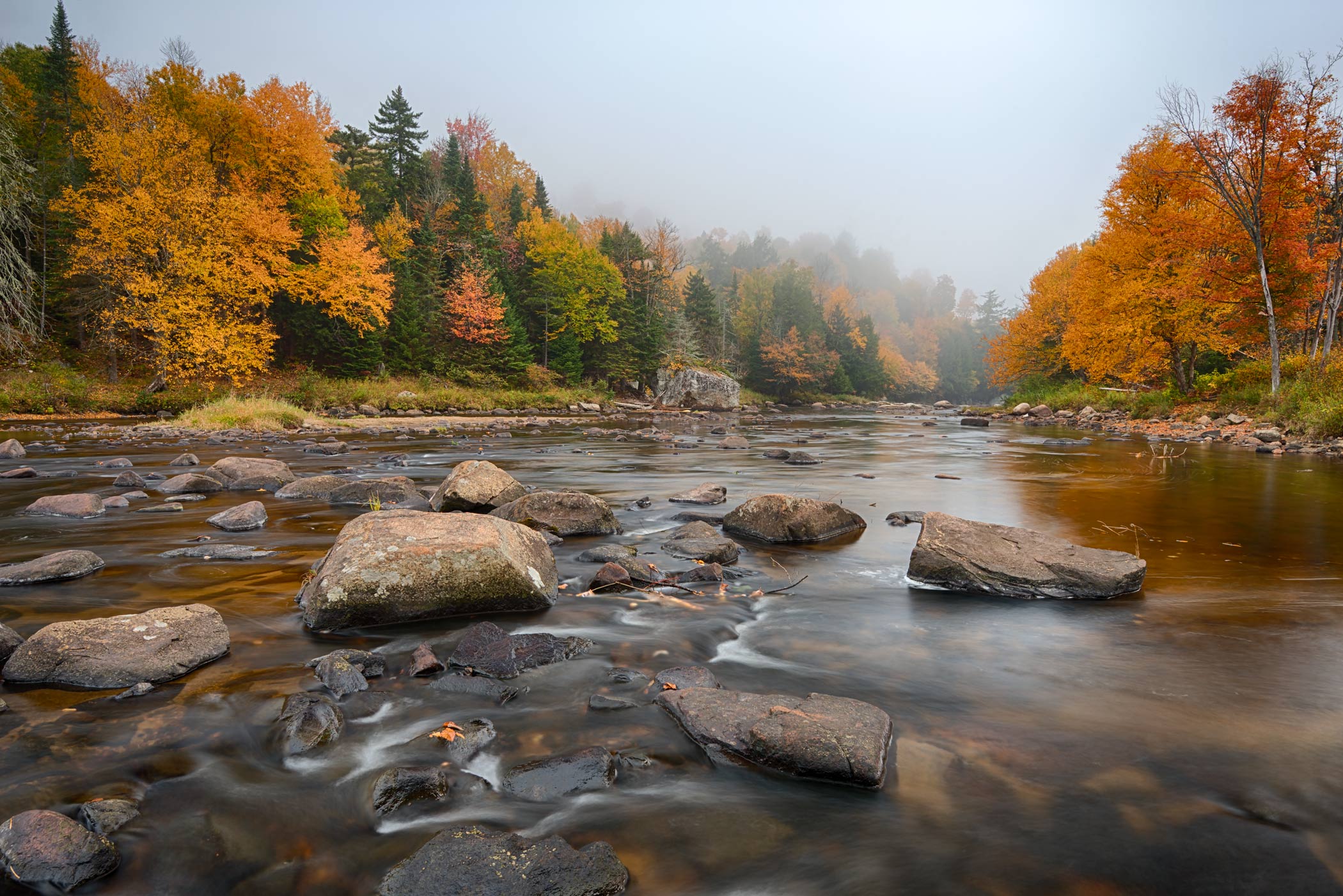 Mist on the Ausable